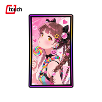 Monitor de Pantalla Táctil Capacitiva LED Curva en Forma de C de 32 Pulgadas FHD para Juegos con Halo LED Envolvente