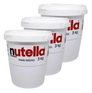 ขายส่ง Ferrero Nutella 350กรัม400กรัม Nutella 600กรัม750กรัม800กรัม1กิโลกรัมและ3กิโลกรัมช็อคโกแลต