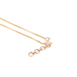 Eleva tu estilo con nuestro collar de cadena diario de estrella de diamante genuino 100% en oro amarillo sólido de 14K para su moda única - Product Image 5