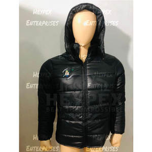 Veste bulle pour hommes de haute qualité fabriquée sur mesure avec col montant nouveauté haute visibilité en saison d'hiver conception OEM - Product Image 6