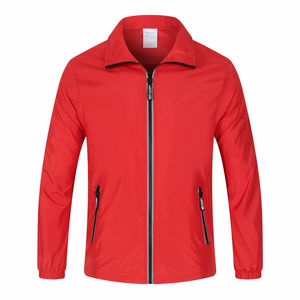 Chaqueta informal de talla grande para hombre, ropa deportiva para exteriores, chaqueta cortavientos, chaqueta de negocios con cuello levantado, venta al por mayor, transpirable - Product Image 1