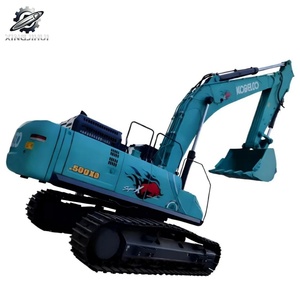 Excavadora Usada Kobelco SK500XD de 53 Toneladas con Cucharón de 2.8m³, Marca Japonesa Original, Excavadora Grande de Orugas para Construcción, Bajas Horas de Uso, Certificación CE - Product Image 1