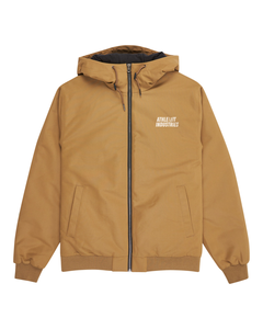 OEM personalizado de alta calidad chaquetas de bombardero caliente Sudadera con capucha de cuello alto impreso bordado sólido liso teñido técnicas precio razonable - Product Image 4