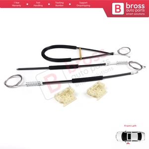 Juego de reparación de regulador de ventanilla eléctrica BWR818 delantero izquierdo para C4 Picasso MK1 UD Grand UA 2006-2013 MPV 9221CV Bross Auto Parts - Product Image 2