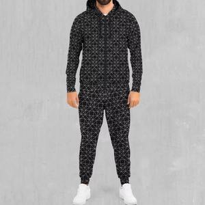 Survêtement pour homme à sublimation, nouvelle arrivée, prix bas, durable, antibactérien, respirant, séchage rapide, décontracté, uni, polyester et coton - Product Image 2