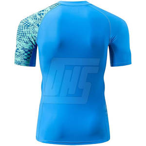 Chemise athlétique à manches longues Rash Guard pour hommes, adaptée aux activités de plein air et à l'entraînement en salle de sport - Product Image 3