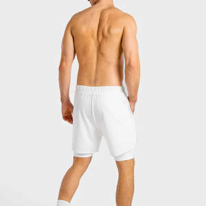 2025 hombres verano elegante Slim Fit bolsillos laterales pantalones cortos transpirables activos pantalones cortos moda lluvia corto Fitness - Product Image 4