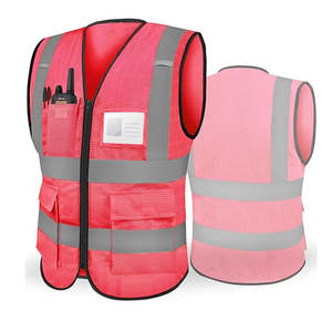 Gilet de sécurité réfléchissant vêtements de travail haute visibilité logo personnalisé construction uniforme ingénieur gilet vêtements de protection durables - Product Image 4