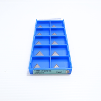 Insert de tournage triangulaire Cermet TN60 de qualité japonaise haute Performance pour tours CNC TPMR110304G ensemble de 10 pièces avec stockage pour Ca