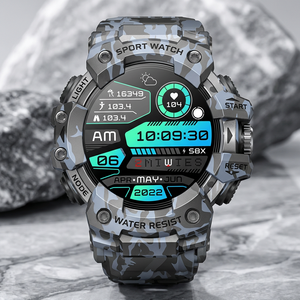 Montre connectée sportive Lemfo avec écran IPS 320x240, résistante à l'eau, écran tactile, tracker de fitness pour hommes et femmes, compatible Android et iOS - Product Image 6