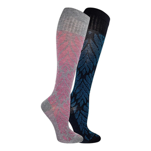 Chaussettes hautes de compression personnalisées, 15-20 MmHg Chaussettes de sport douces évacuant l'humidité pour un usage quotidien - Product Image 2