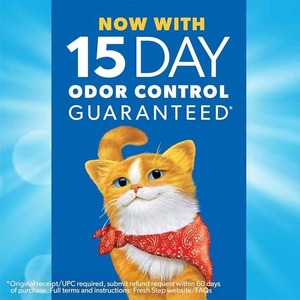 Febreze Fresh Step Extreme Clumping Cat Litter 14 LB Mountain Spring Scent Flushable Control de olores para limpieza y Baño de mascotas - Product Image 3