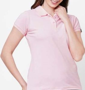 เสื้อโปโลผู้หญิงรุ่นใหม่ ดีไซน์ทันสมัย แต่งขอบสีตัดกัน ผ้าตาข่าย ระบายอากาศ น้ำหนักเบา เหมาะสำหรับใส่เล่นกีฬา - Product Image 4