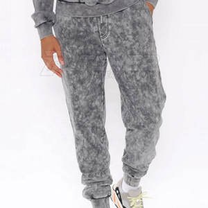 ชุดวอร์มผ้าฟอกสีใส่สบาย ระบายอากาศได้ดี ทรงสวยทันสมัย เหมาะสำหรับใส่ในชีวิตประจำวันและเล่นกีฬา - Product Image 5