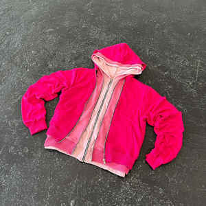 เสื้อฮู้ดมีซิป3ชั้นผ้าคอตต้อนมีฮู้ดโอเวอร์ไซส์3ซิปรูดซิปขึ้นโลโก้ที่กำหนดเองได้ - Product Image 3