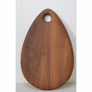 Tabla de Cortar de Madera de Nogal Premium con Mango, Tabla para Picar Carne y Verduras, Bandeja de Servir Ecológica Antideslizante para Cocina - Product Image 3