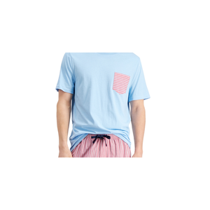 Pigiama da Uomo in Maglia a 2 Pezzi, Rosso, Taglia S - 100% Cotone Flanella Felpata, Abbigliamento Casual da Casa per Ragazzi - Product Image 2