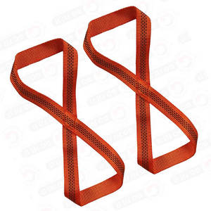 Logotipo personalizado Gimnasio Entrenamiento Levantamiento de potencia Figura 8 Correas Material de neopreno con diseño único - Product Image 5