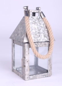 Vintage Design Antique Finishing Metal frame With <b>Glass</b> <b>Lantern</b> For Home Decor Hotel And Restaurants In Wholesale Rate - Product Image 4