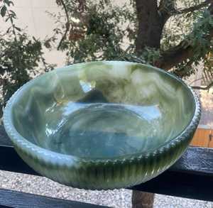 Bol en résine fait main tendance style indien, ensemble de bols à fruits et salades sculptés à la main en résine, vaisselle décorative écologique - Product Image 6