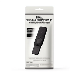 Komal Forniture per Ufficio Sostenibili, Caricabatterie Wireless Riciclato e Gadget - Product Image 2