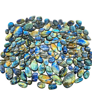 Cabochons en pierre de labradorite - Product Image 1