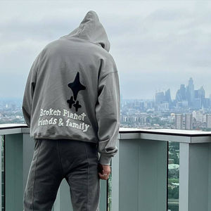 Clothing Manufacturers Custom 100% Cotton <b>Thick</b> Screen Print <b>men</b> <b>Hoodies</b> Oversized Pullover Custom 3d Puff Print <b>men's</b> <b>hoodies</b> - Product Image 6