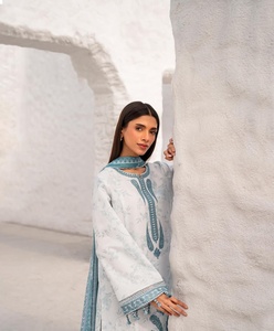 AJM Trade House Designer Ethnic Pakistani Women's Salwar Suits Formal Silk & Heavy Georgette para fiestas 5583 - Product Image 1