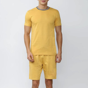 Conjunto de ropa de verano para hombre de primera calidad Material suave transpirable Traje ligero elegante para Streetwear Moda - Product Image 2