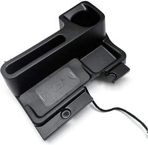 Caja de almacenamiento para consola <span class=keywords><strong>Central</strong></span>, cargador inalámbrico apto para Toyota Land Cruiser LC70 LC71 LC76 LC77 LC79 FJ70 FJ76 FJ77 FJ78 - Product Image 1