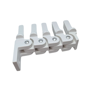 Charnière carrée blanche à 5 rayons fabriquée en Italie de qualité supérieure pour la personnalisation de l'auvent rétractable disponible certifiée - Product Image 2