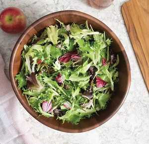 ชามไม้ขายดี ชามเสิร์ฟไม้ ชามธรรมชาติ สีน้ำตาล ทำด้วยมือ ใช้กับเครื่องล้างจานได้ ปลอดภัย เป็นมิตรกับสิ่งแวดล้อม เหมาะสำหรับผลไม้และสลัด - Product Image 4