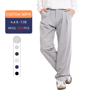 Pantalones de Poliéster Color Caqui para Hombre, Personalizados al por Mayor, Fabricación en Vietnam ODM/OEM, con Logotipo en la Cintura y Precio Competitivo - Product Image 1