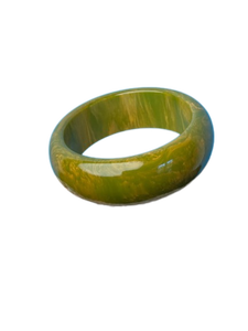 Designer Acrylic Flower Pattern Resin Bangle <b>Bracelets</b> Handmade <b>Red</b> Yellow Premium Quality Unisex Cute Jewelry Wedding Woman - Product Image 4