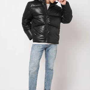 Top Tendance Outfit Nouvelle Arrivée Hommes Veste Rembourrée Matériau De Remplissage Coton OEM Service Bas Prix Doudoune - Product Image 4
