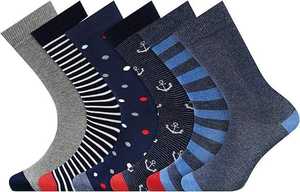 Chaussettes habillées pour homme, 6 paires, coton, chaussettes mi-hautes, antibactériennes, écologiques, respirantes, absorbant la transpiration, style professionnel, logo personnalisé - Product Image 2