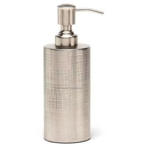 Pompe de distributeur de savon en métal fini argent brillant pour la maison hôtel salle de bain et cuisine lavage à la main en métal de haute qualité - Product Image 3