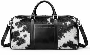 Bolsa de Viaje de Piel Auténtica Estilo Vintage, con Cierre de Cremallera, Ligera, Capacidad de 20-35L, LHODB-0135 - Product Image 6