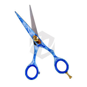 Kit de Tijeras de Peluquería con Recubrimiento de Papel, Navaja de Peluquería Personalizada y Tijeras de Entresacar, Juego de Tijeras de Acero Inoxidable de 5.5 Pulgadas - Product Image 4