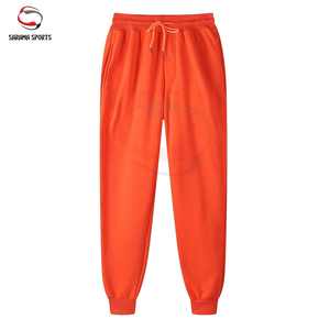 Factory Price Fleece Trousers Custom Sizes Colors Men's Fleece Sweatpants Winter Washed Running Men's <b>Pants</b> & Trousers - Product Image 2