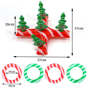 Ensemble de jouets gonflables de Noël en forme de cornes de cerf et de tête d'élk pour la décoration de fête - Product Image 4