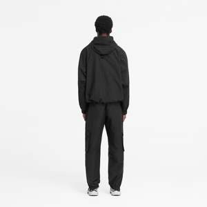 Mens Tech Cargo Pants Black Jet Black Stylish and Functional Design with Utility Pockets for Versatile Use - Product Image 6