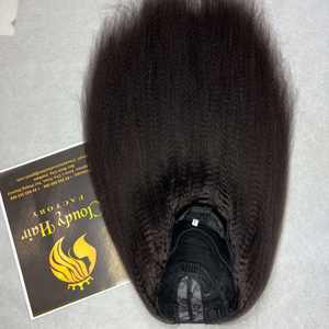 Trame de génie Upart perruque droite crépue vietnamienne 100% humaine DOUBLE DRAWN Cloudyhaircollection fabrication - Product Image 1