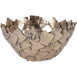 Elegante mesa de comedor decorativa cuenco para servir hecho a mano cuenco de aluminio decoración del hogar cuenco para servir aperitivos y frutas dulces - Product Image 6