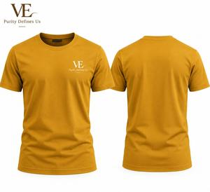 Camisetas de entrenamiento de mezclilla sólida para hombre al por mayor - Secado rápido, absorción de humedad, transpirables, ecológicas, antiencogimiento, antiarrugas - Product Image 3