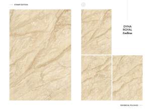 1200x1800 Azulejos de pared de porcelana brillante Premium Gran formato 120x180 Azulejos esmaltados pulidos Elegante colección de exportación duradera - Product Image 3