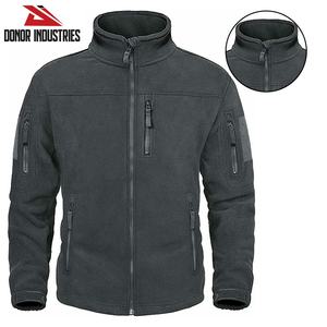 Outdoor Wear High Quality 100% Canvas Stand Collar Waterproof Jacket for <b>Men</b> Custom Full Zip - Product Image 2