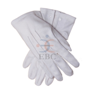 Gants Cérémoniels Brodés avec Logo, Gants de Serveur, Gants de Cyclisme, Gants en Coton Brodé 100%, Mitaines, Gants de Sécurité Polyvalents 7oz - Product Image 5