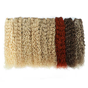 Extensions de cheveux humains brésiliens Remy Deep Wave Weft 3B # Mélange de brun châtain et blond bronzé 4/27 - Product Image 5