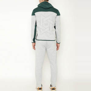 ชุดวอร์มสำหรับผู้ชายใส่วิ่งน้ำหนักเบามีซิปใส่สบาย - Product Image 4